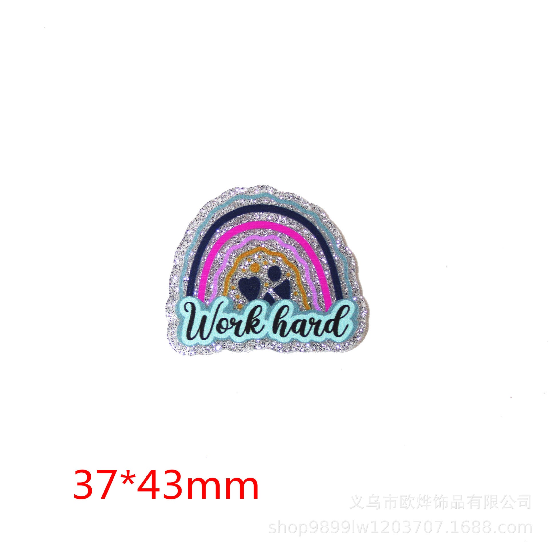 Wholesale 10pcs FlatBack Cartoon Medical Rainbow Ornaments Acrylic DIY Patch Accessories